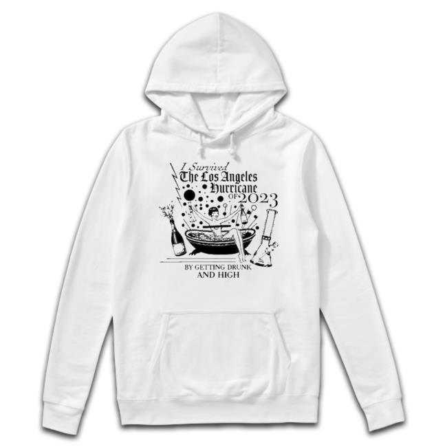 I Survived The Los Angeles Hurricane Of 2023 By Getting Drunk And High Sweaters
