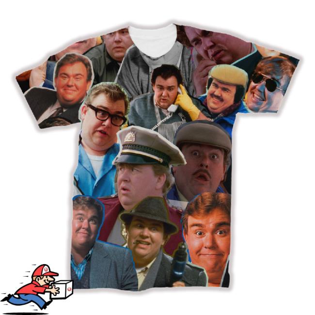 John Candy 3D Collage Face Tee Shirt