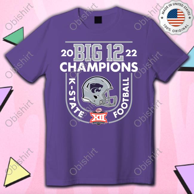 2022 Big 12 Champions K State Football T-Shirt