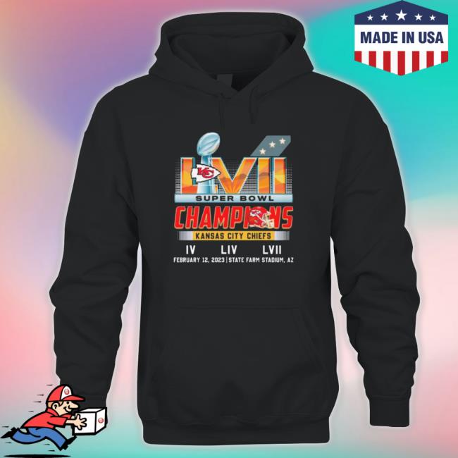 Kansas City Chiefs Super Bowl Lvii Champions February 12, 2023 State Farm Stadium Classic Shirt