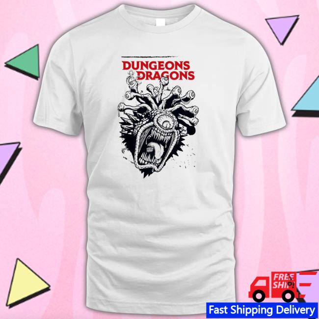 Official Dungeons & Dragons Unisex Beholder 2023 Hoodie Dungeons & Dragons Unisex Beholder 2023 Sweater