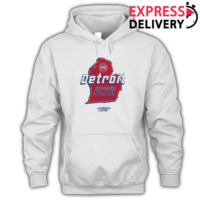 Sportiqe Summerslam 2023 X Detroit Pistons Sweatshirt