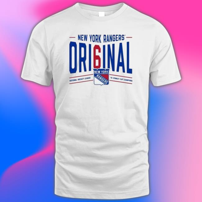 New York Rangers Original National Hockey League 4X Stanley Cup Champions Crewneck Sweatshirt