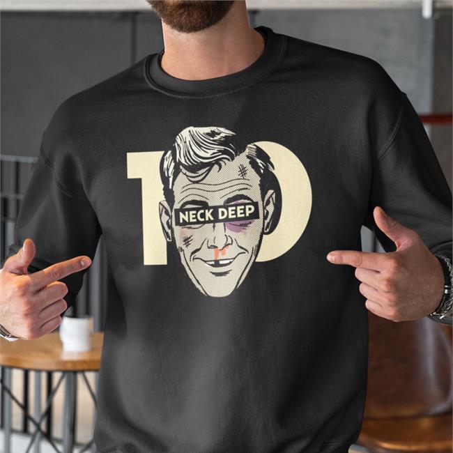 10 Year Anniversary Neck Deep Rain In July Hoodie Sweatshirt