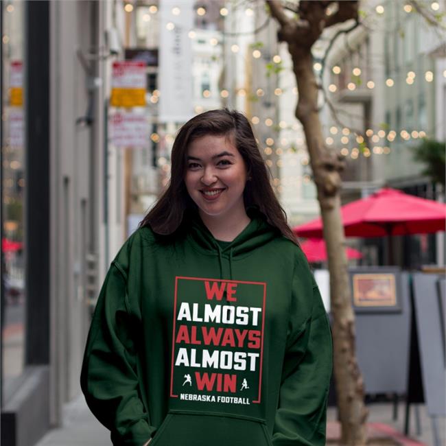 Funny We Almost Always Almost Win Nebraska Football Shirt