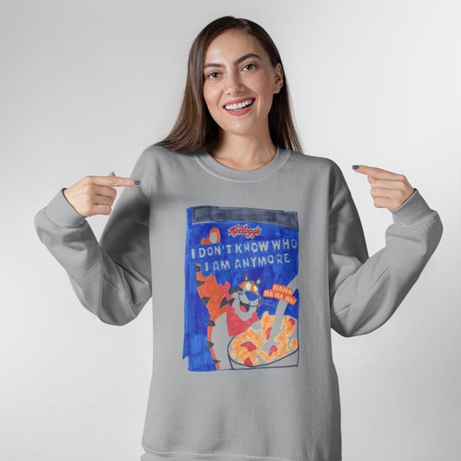 Saberspark I Don't Know Who I Am Anymore Long Sleeve Tee Shirt