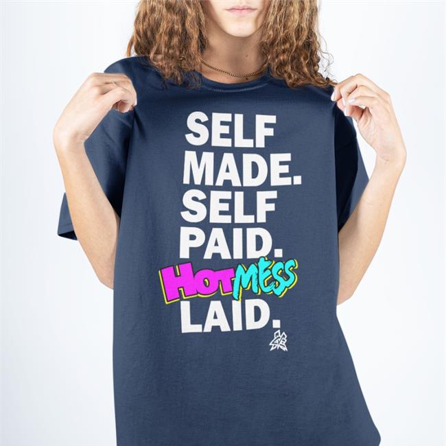 Matt Cardona Self Made Self Paid Hot Mess Laid Hoodie Pro Wrestling Tees Merch
