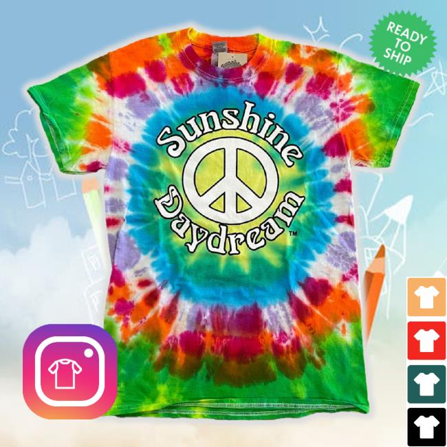 Original Sunshine Daydream Sunrise Bullet Tie Dye Sweater