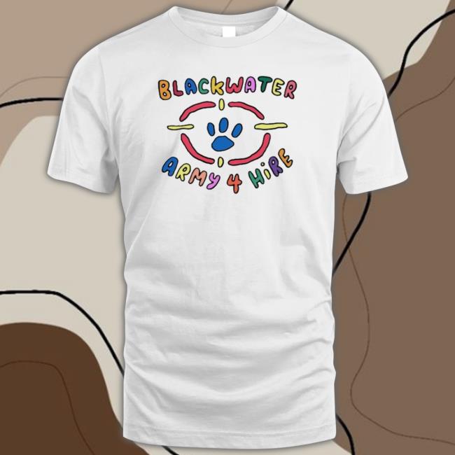 Official Blackwater Army 4 Hire Long Sleeve Shirt