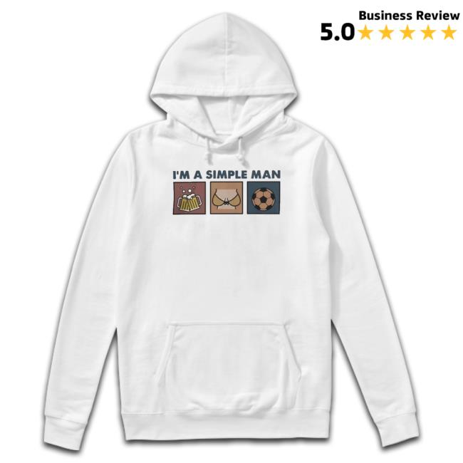 Official I’M A Simple Man I Like Beer Boobs Football Tee Shirt Official I’M A Simple Man I Like Beer Boobs Football Shirt