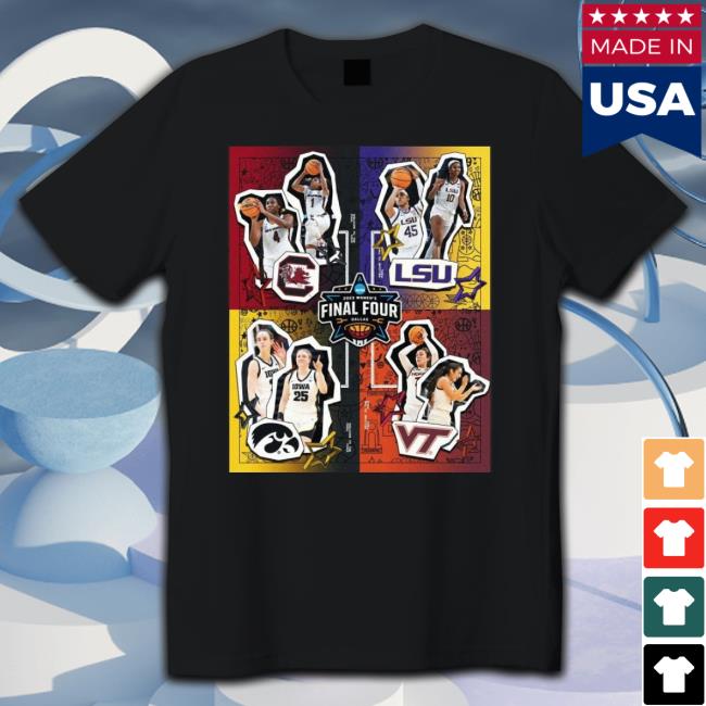 Ncaa 2023 Women’S Final Four Dallas Four 4 Team shirt