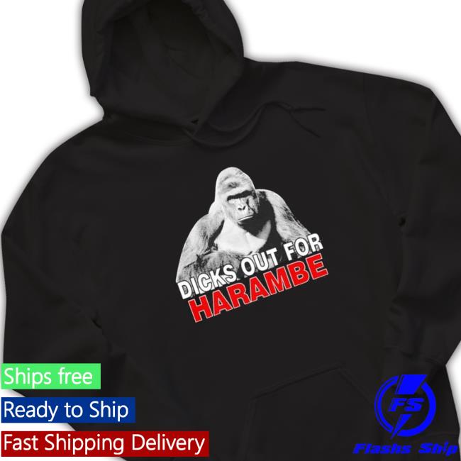 Official Dicks Out For Harambe 2023 Shirt