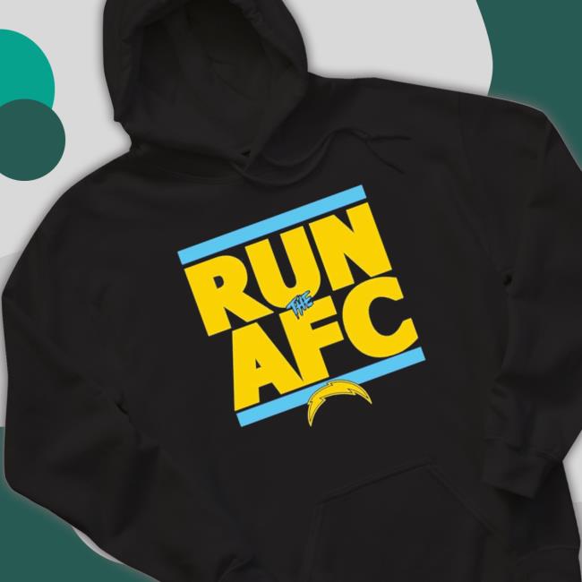 Los Angeles Chargers 2022 Run The Afc T-shirt