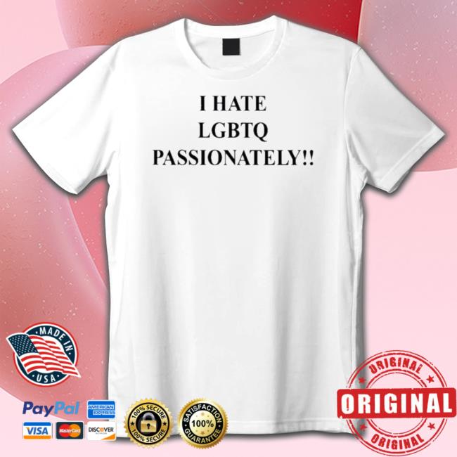 Darren Vick Melly I Hate Lgbtq Passionately Sweatshirts