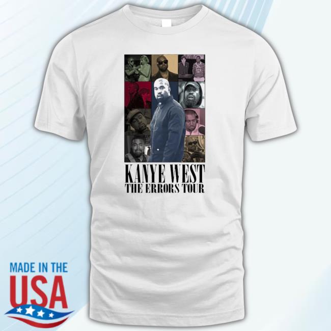 Product Kanye West The Errors Tour Hoodie Sweatshirt Product Kanye West The Errors Tour Tee Shirt