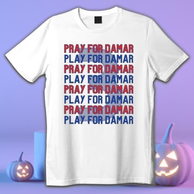 The Buffalo Bills Pray For Damar Hoodie The Buffalo Bills Pray For Damar Shirt