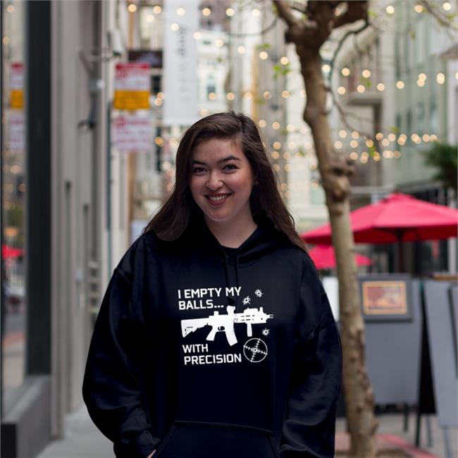I Empty Balls With Precision Gun T Shirt Good Shirts