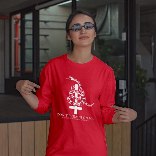 Lauren Boebert Don't Preach On Me Separation Of Church And State Tee Charlie Girl