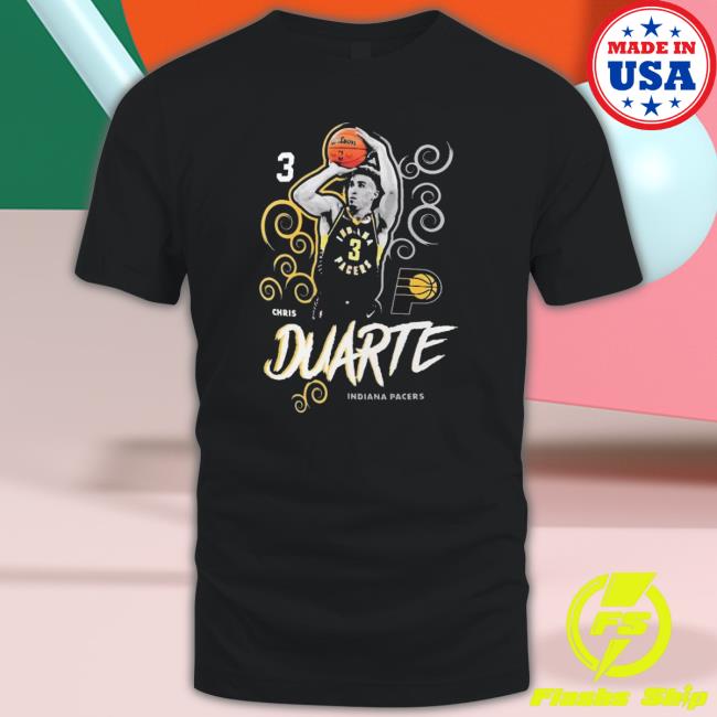 Chris Duarte Indiana Pacers Competitor Tee Shirt Chris Duarte Indiana Pacers Competitor Crewneck Sweatshirt