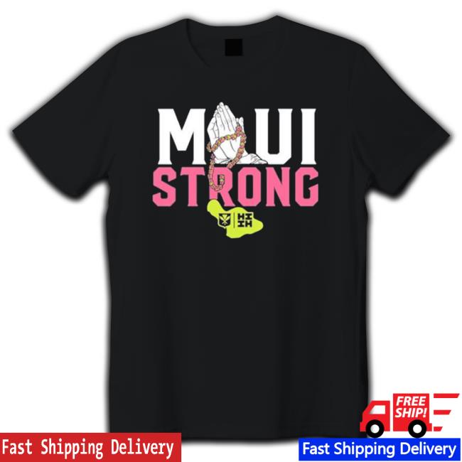 Keiki Maui Strong Long Sleeve T Shirt Keiki Maui Strong Shirts