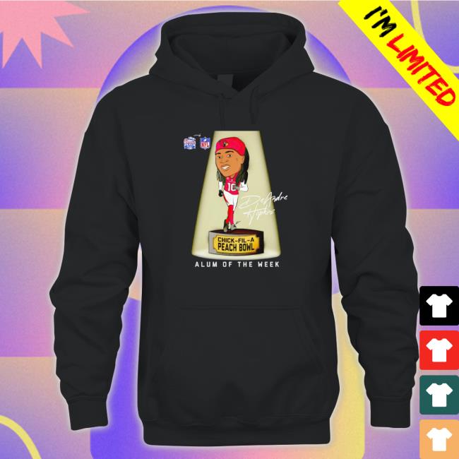 Deandre Hopkins Chick-Fil-A Peach Bowl Alumni Of The Week Classic Shirt Deandre Hopkins Chick-Fil-A Peach Bowl Alumni Of The Week Sweaters