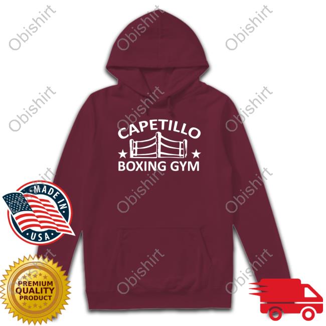 Brandon Moreno Wearning Capetillo Boxing Gym Shirt
