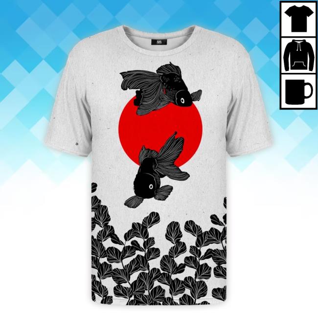 Japanese Goldfish Long Sleeve T Shirt