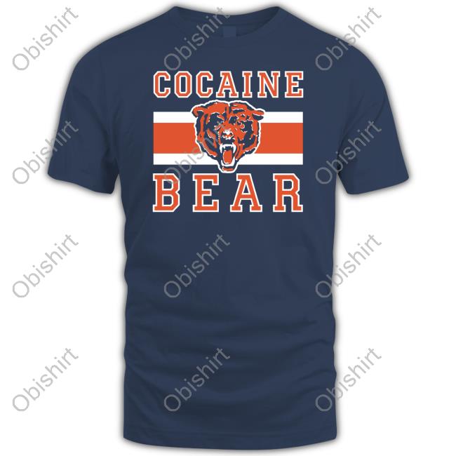 Kyforky Store Cocaine Bear Chicago Bears Long Sleeve T Shirt Sarah Spain
