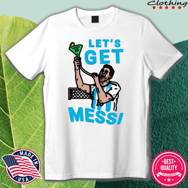 Official Let's Get Lionel Messi Long Sleeve Shirt