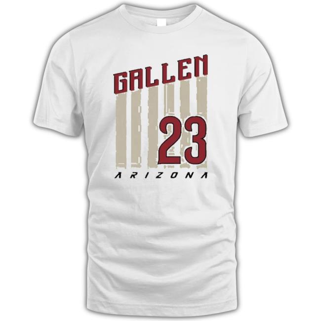 Zac Gallen 23 Arizona shirt