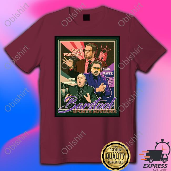 Barstool Sports Advisors Poster Tee Shirt Tommy Smokes