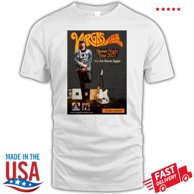 Vargas Blues Band Stoner Night Tour 2023 Hoodie