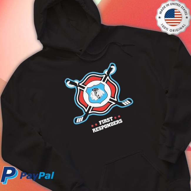 Chicago Blackhawks First Responders shirt