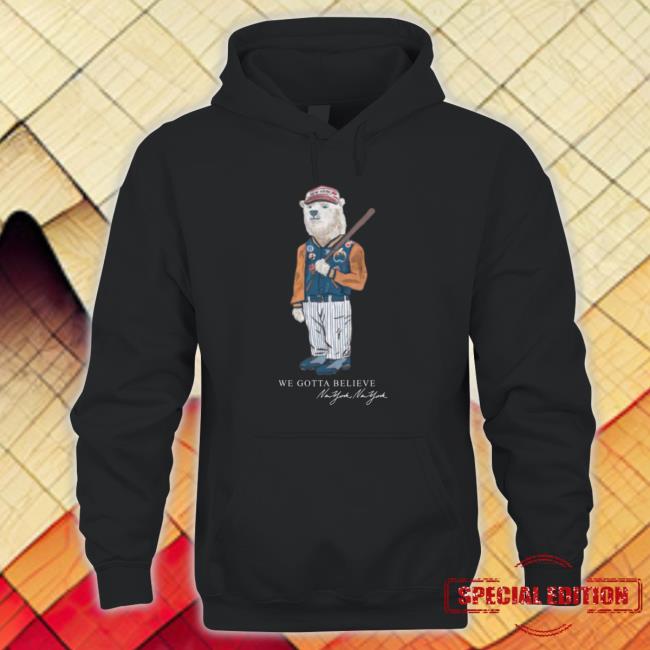 Gotta Believe Polar Bear White Tee