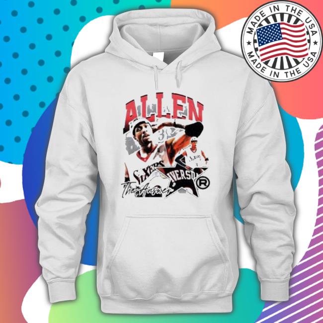 Allen Iverson The Answer Travis Scott Astroworld Classic Shirt Allen Iverson The Answer Travis Scott Astroworld Sweaters