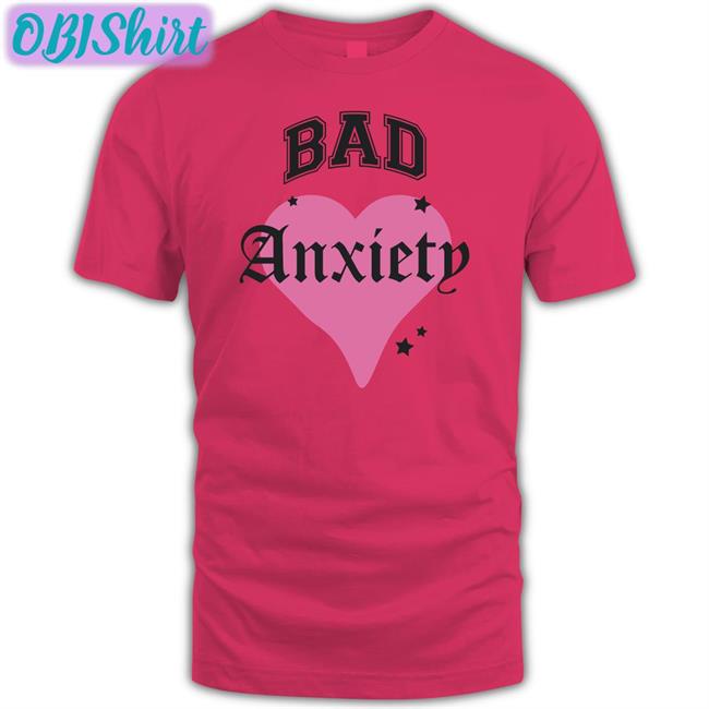 Megantheestallion Store Bad Anxiety Heart Shirt Tina Snow