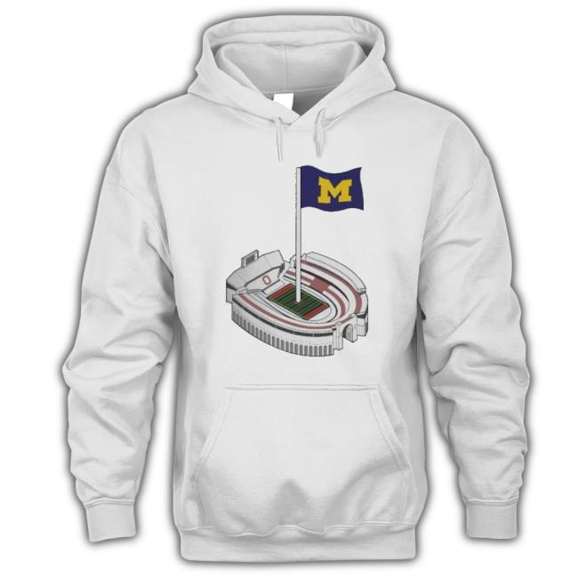 Michigan Flag Ohio Stadium The Shoe Shirts