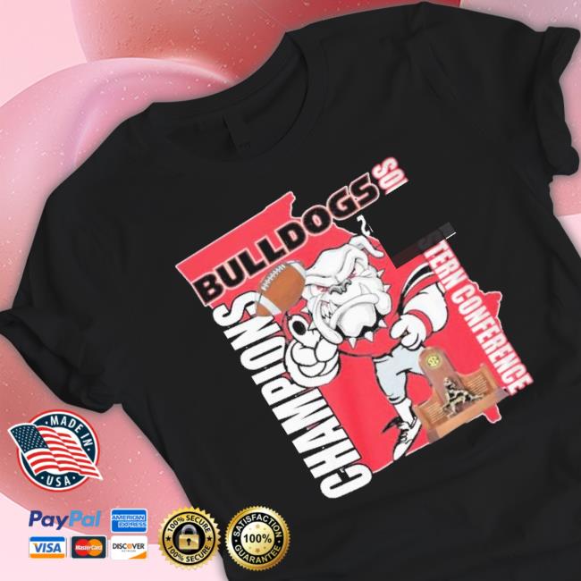 Uga Georgia Bulldogs 2022 Southeastern Conference Champions Hoodie Uga Georgia Bulldogs 2022 Southeastern Conference Champions Long Sleeve Shirt