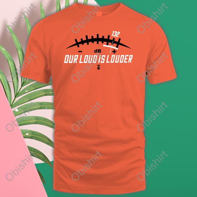 Our Loud Is Louder Shirts Sevensixapparel Our Loud Is Louder Tee Shirt