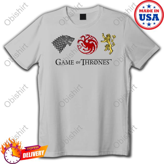 Keishaarlene Wearing Game Of Thrones Grey T Shirt
