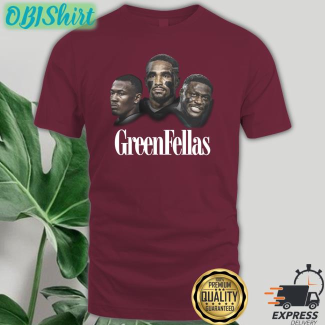 Jalen Hurts Green Fellas Crewneck Sweatshirt