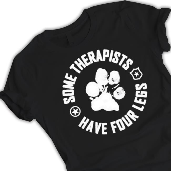 Dad To Dogs Some Therapists Have Four Legs Unisex Sweatshirt
