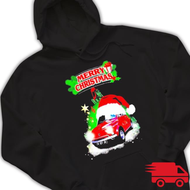 Red Fiat 500 For Christmas Tank Top Red Fiat 500 For Christmas Tee Shirt