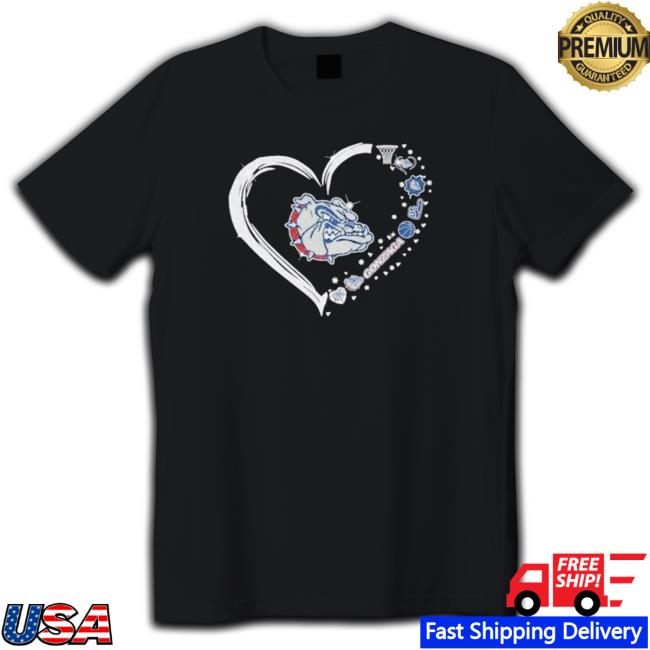 Heart Loves Gonzaga Bulldogs 2023 shirt, hoodie, tank top, sweater and long sleeve t-shirt