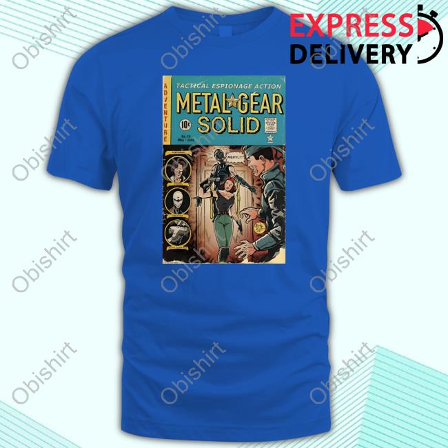 Tactical Espionage Action Metal Gear Solid Poster Tee