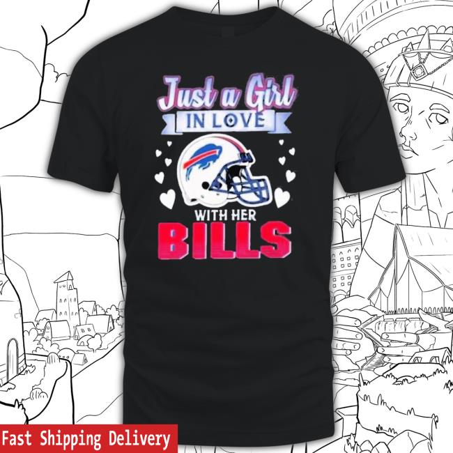 Trending Just A Girl In Love With Her Buffalo Bills Hoodie Sweatshirt Trending Just A Girl In Love With Her Buffalo Bills Sweatshirt