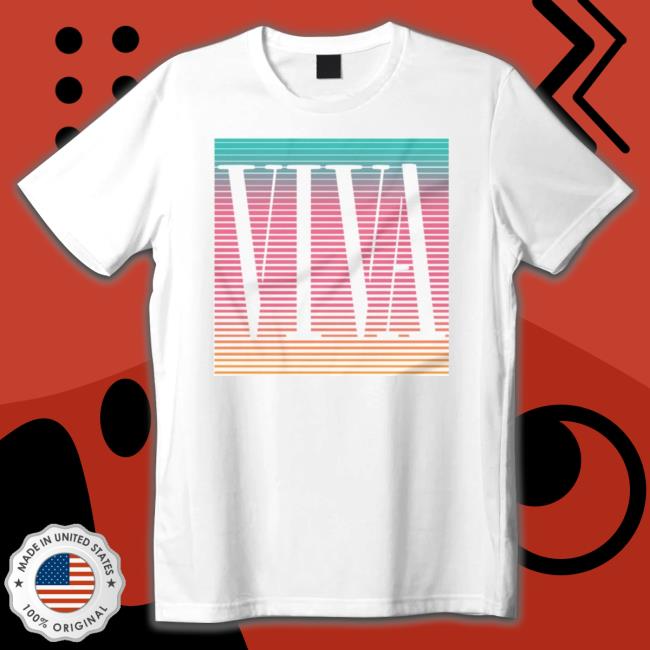 San Antonio Campeche Collective Merch Viva Fiesta Line Gradient Tee Shirt