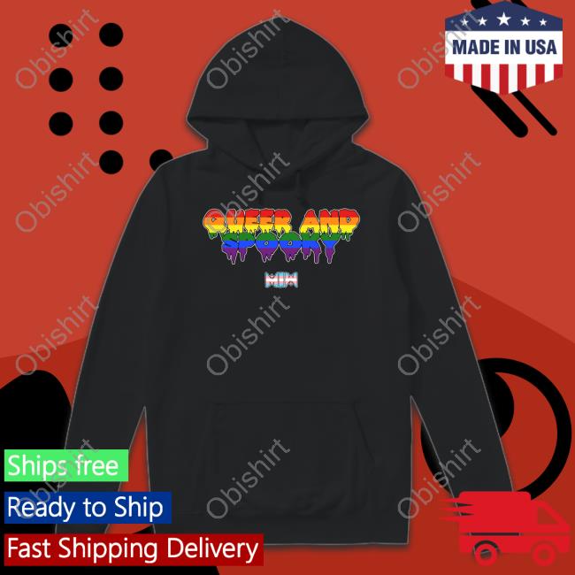 Color Test Merch Queer And Spooky Long Sleeve Tee Shirt