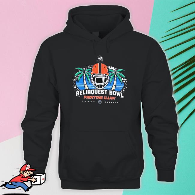 Illinois Fighting Illini Reliaquest Bowl Bound 2023 Tee Shirt Illinois Fighting Illini Reliaquest Bowl Bound 2023 shirt