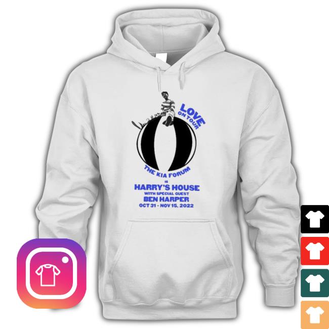Premium Love On Tour The Kia Forum Is Harry Niall News House Ben Harper t- shirt